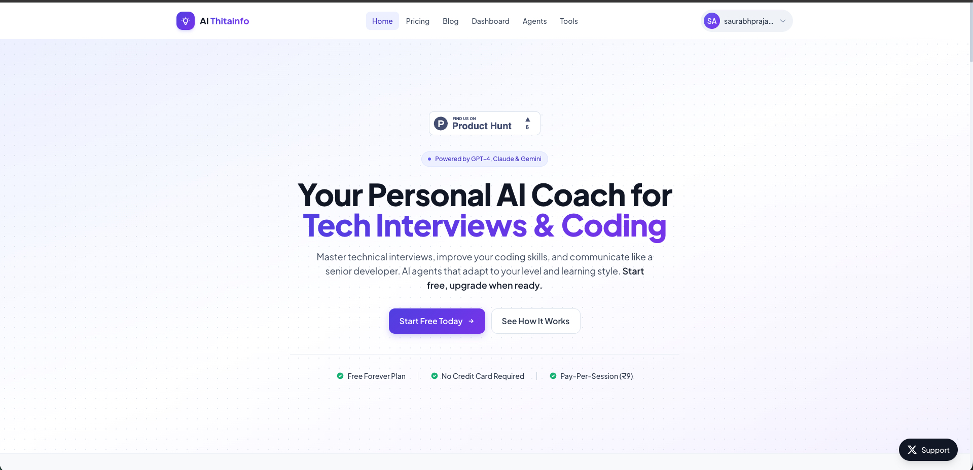 AI Interview Agent screenshot
